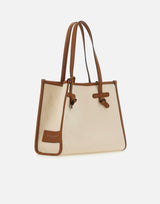 Borsa a spalla "Miss Marcella 32" BS6849 COMMCNVSEPANNACORDACARAMEL MARCELLA CLUB GIANNI CHIARINI 
