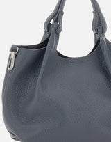 Borsa a mano "Dua" in pelle BS9719 RNGDBLMIDSKYNERO GIANNI CHIARINI 