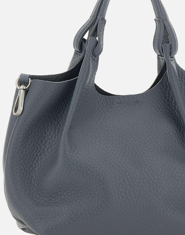 Borsa a mano "Dua" in pelle BS9719 RNGDBLMIDSKYNERO GIANNI CHIARINI 