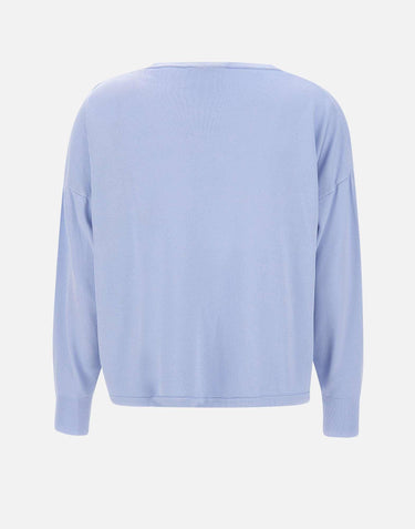 Maglia in crepe di viscosa QPJPT007 3005 KAOS 