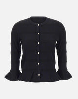 Cardigan in misto viscosa CA6103MS55N 22222 LIU-JO 