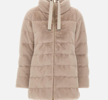 Piumino con pelliccia PI002123D 126301985 HERNO 