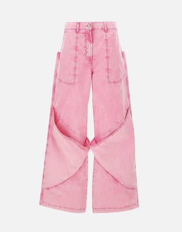 Pantaloni in cotone over 250WCP00198 DDC098AA026 THE ATTICO 