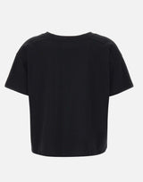 T-shirt  "Faa" in cotone Supima FAAA BLACK LOULOU DE SAISON 