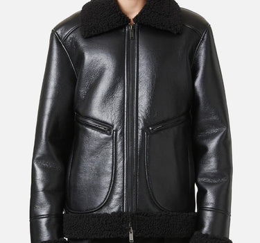 Giacca in ecopelle OZ406815 9000 ICEBERG 