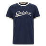 T-shirt in cotone con stampa GMP02761 P00262483134 GOLDEN GOOSE 