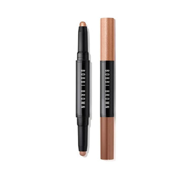 "Dual-Ended Long-Wear Cream Shadow Stick Golden Pink Shimmer/Taupe Matte" 1.6gr EYTX030000 1.6GM BOBBI BROWN 