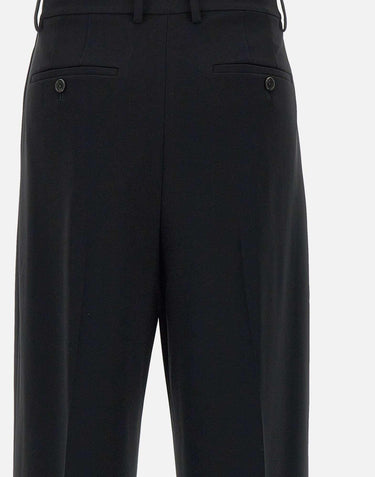 Pantaloni " Casual" in admiral crepe O1109202 001 THEORY 