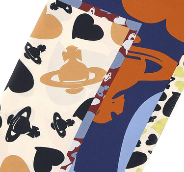 Foulard "Hearts and Orbs" 81030034 W01MFA408 VIVIENNE WESTWOOD 