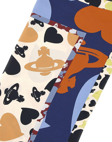 Foulard "Hearts and Orbs" 81030034 W01MFA408 VIVIENNE WESTWOOD 