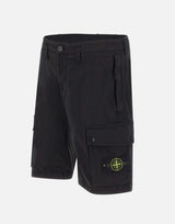 Bermuda in twill di cotone biologico stretch L100019S0A10 V0029 STONE ISLAND 