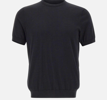 Maglia in cotone a maniche corte DK17036 NERO DIKTAT 