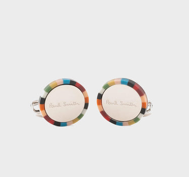 Gemelli "Signature Stripe" M1ACUFFMEDGEL 92 PAUL SMITH 