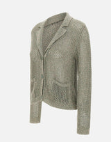 Cardigan con micro paillettes 373557 847 KANGRA 