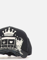 Cappello da baseball con corona VAQ11K600 BLACK VAQUERA 
