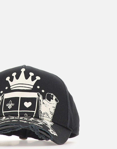 Cappello da baseball con corona VAQ11K600 BLACK VAQUERA 