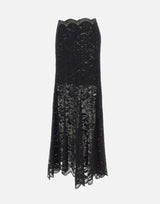 Gonna lunga svasata in pizzo 26PJJU131PA0170 P001 RABANNE 