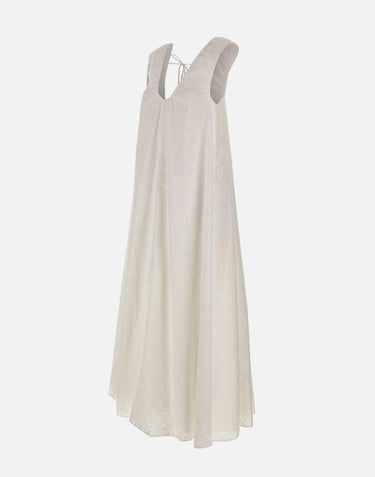 Maxi abito "Juana Valentina Broderie" FF4658 VBW FAITHFULL THE BRAND 