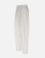 Pantaloni "Tracy" TM190471G TNC181WHITE THE ANDAMANE 