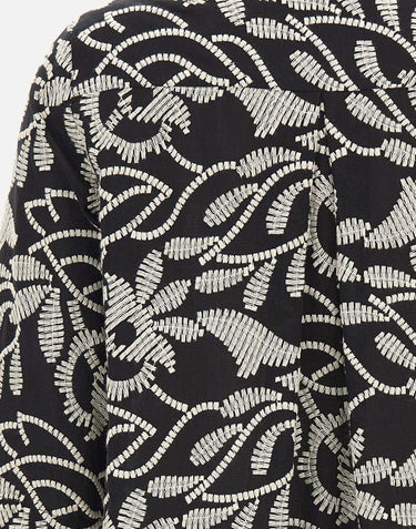 Camicia con ricamo floreale 5012P000321N 001 ELENA MIRO' 