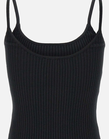 Top "Reedition" PERMDE012FI0001 BLACK COURREGES 