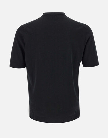 T-shirt in crepe di cotone TS0MC CR14R990 FILIPPO DE LAURENTIIS 