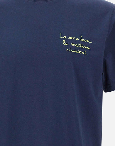 T-shirt "Portofino Leoni Riunione" POT0001 04434L MC2 SAINT BARTH 