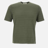 T-shirt in lino TSMC JERLINU570 FILIPPO DE LAURENTIIS 