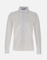 Camicia in jersey piquet 340035 001 KANGRA 