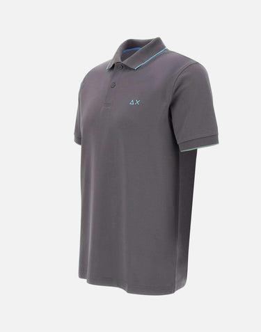 "Small stripes on collar polo" A35110 99 SUN68 