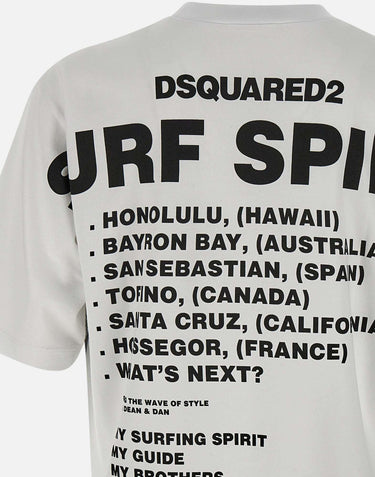 T-shirt "Loose fit tee" in cotone S74GD1409 D20033100 DSQUARED2 