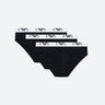 Set tre slip in cotone stretch EM000258 AF14131MC061 EMPORIO ARMANI 