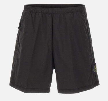 Shorts in tela di cotone stretch Paracadute L100017S0003 V0029 STONE ISLAND 