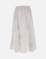 Gonna lunga con ricami CA6178T039A 11111 LIU-JO 