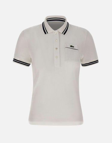 Polo slim fit a coste DF0858 522 LACOSTE 