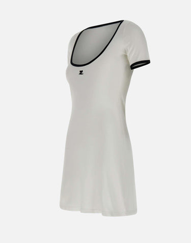 Abito "Holistic" in cotone 225JRO600JS0203 0098 COURREGES 