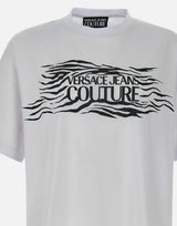 T-shirt  "Zebra" 78GAH6L1 J0001003 VERSACE JEANS COUTURE 