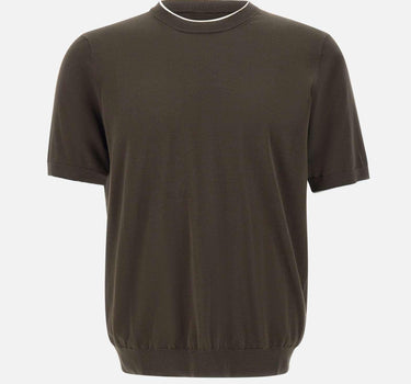 Maglia a maniche corte con profili a contrasto 301421 232 KANGRA 