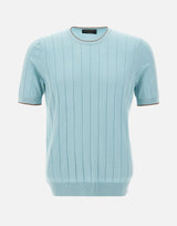 Maglia in seta a maniche corte 43116 23510410 GRAN SASSO 
