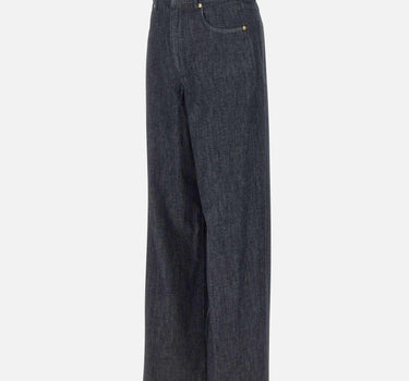 Jeans dritti in denim di cotone 2619181041600 001 'S MAX MARA 