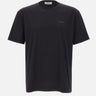 T-shirt in cotone con occhielli PA1048 BLACK PREMIATA 