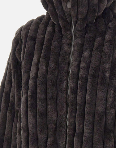 Giacca reversibile in pelliccia animal free D31352W VERY2140009 SAVE THE DUCK 