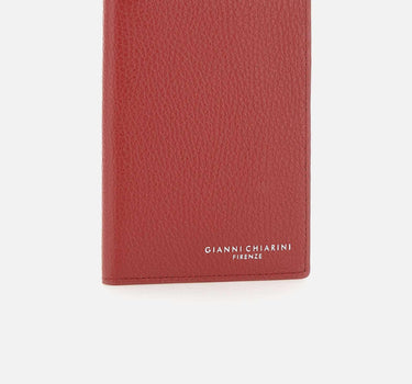 Portacarte in pelle PFW18295 GRNCHERRY GIANNI CHIARINI 