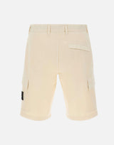 Shorts in broken twill effetto "old" L100018S0004 V0193 STONE ISLAND 
