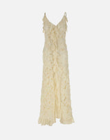 Abito "Floral Embroidery" RRS16667 CREAM NISSA 