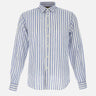 Camicia in lino e cotone CFWOSI0170 MRUT397731182 WOOLRICH 