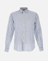 Camicia in lino e cotone CFWOSI0170 MRUT397731182 WOOLRICH 
