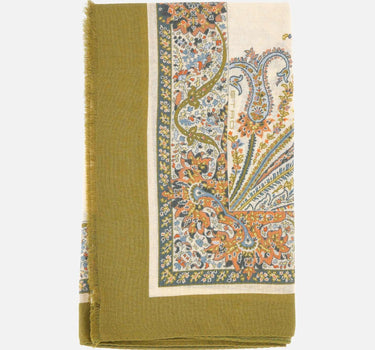 Sciarpa jacquard in misto cotone con motivo floreale WATA0010 AKE22X0826 ETRO 