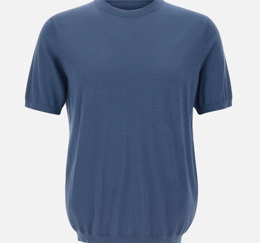 Maglia a maniche corte in misto seta e cotone 300421 216 KANGRA 