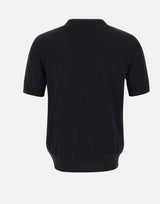 " Knit Polo" in cotone S74HA1452 D13018900 DSQUARED2 